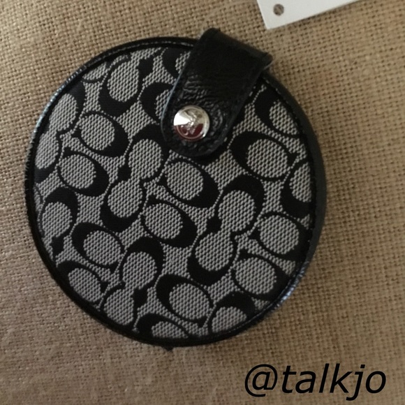 Coach Accessories - NWT Coach Compact Double Mirror